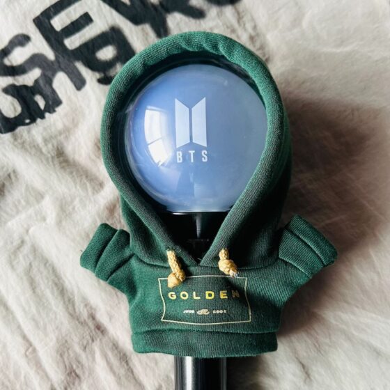 ARMY BOMB HOODIE JUNGKOOK GOLDEN