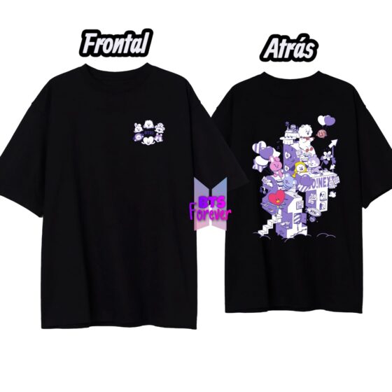 POLERA BT21 GRUPAL