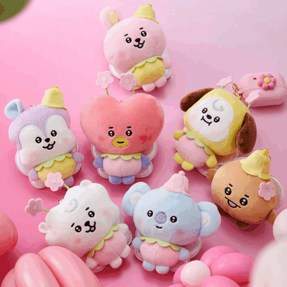 LLAVEROS BT21 SPRING FAIRY