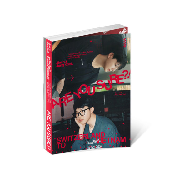 PREVENTA - PHOTOBOOK ARE YOU SURE 2 "JUNGKOOK & JIMIN" + REGALO DE PREVENTA