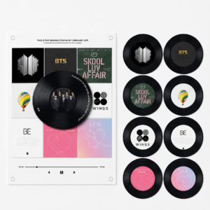 PREVENTA - REPRODUCTOR DE DISCOS MINI MAGNET "BTS"